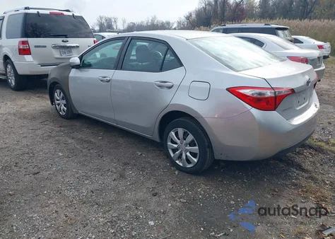 2015 Toyota Corolla Le from USA, damaged, VIN 2T1BURHE9FC435633